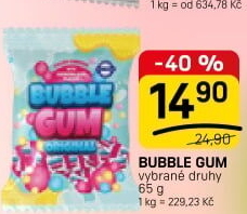Bonbony Bubble gum