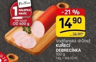 Debrecínka kuřecí Vodňanské kuře