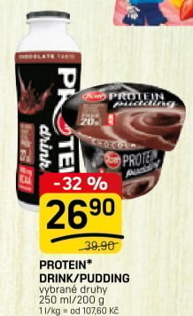 Dezert pudink protein Zott