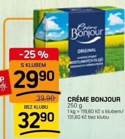 Margarín Créme Bonjour Rama