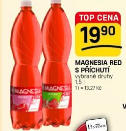 Minerální voda Magnesia Red