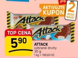 Oplatky Attack Sedita