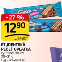 Oplatky Studentská pečeť Orion