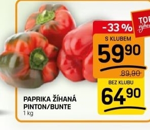 Paprika žíhaná