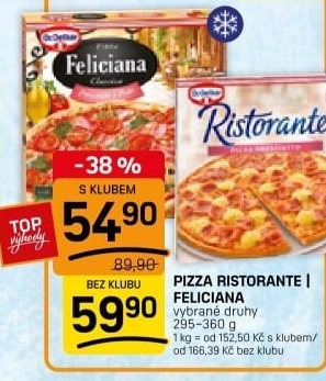 Pizza mražená Ristorante Dr. Oetker