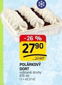 Polárkový dort