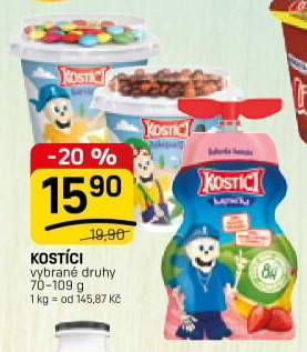 Produkty Kostíci Danone