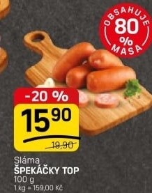 Špekáčky Top Sláma