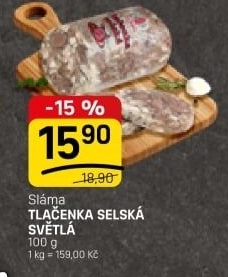 Tlačenka selská Sláma