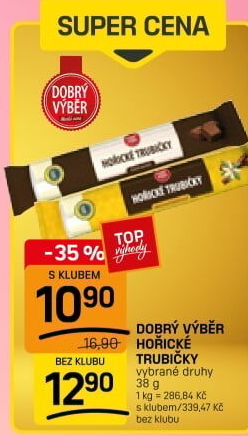 Trubičky hořické Dobrý Výběr