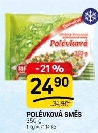 Zeleninová polévková směs mražená exclusive