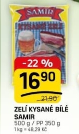 Zelí kysané Samir