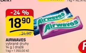 Žvýkačky Airwaves