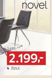4 ŽIDLE