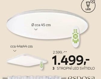 Stropní LED svítidlo