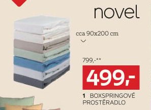BOXSPRINGOVÉ PROSTĚRADLO