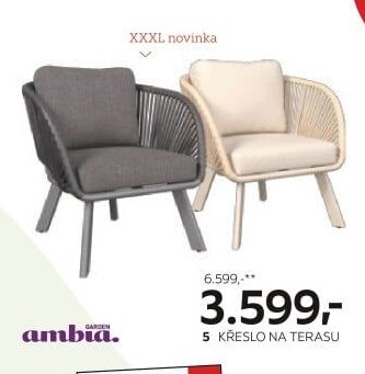 Křeslo na terasu