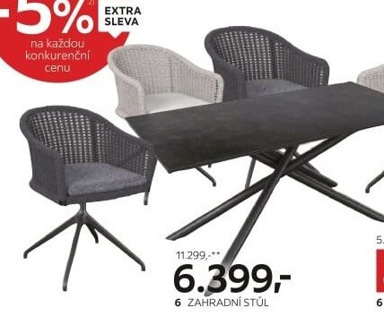 Zahradní stůl