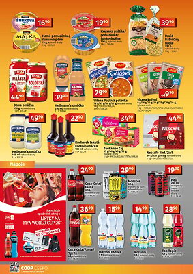 akční leták COOP 8.4.2026-21.4.2026