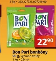 Bonbony Bon Pari Nestlé
