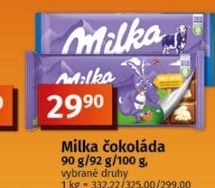 Čokoláda Milka