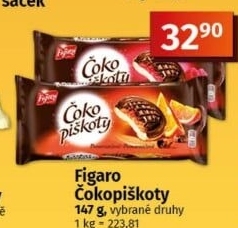 Čokopiškoty Figaro