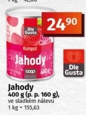 Kompot jahody Dle Gusta