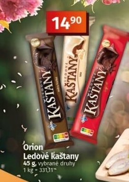 Ledové kaštany Orion