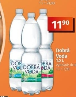 Přírodní voda Dobrá voda