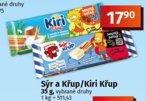 Sýr a křup Veselá kráva