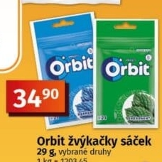 Žvýkačky Orbit