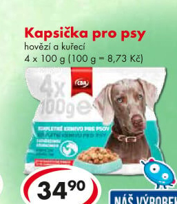 Kapsičky pro psy CBA