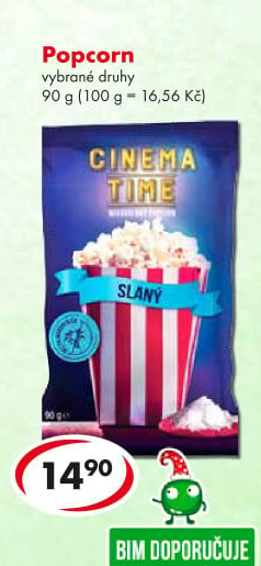 Popcorn do mikrovlnky Cinema Time