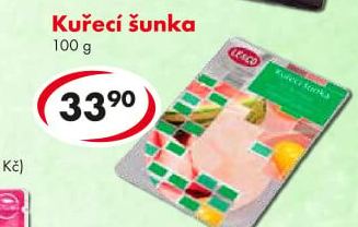 Šunka kuřecí LE&amp