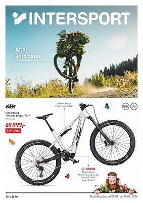 akční leták Intersport 8.4.2026-19.4.2026