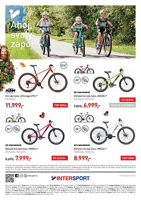 akční leták Intersport 8.4.2026-19.4.2026