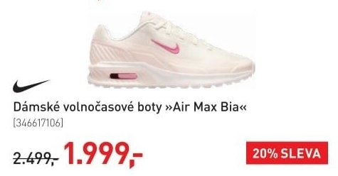 Dámská volnočasová obuv Air Max Bia Nike