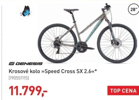 Dámské krosové kolo Speed Cross SX Genesis