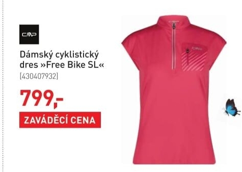 Dámský cyklistický dres CMP