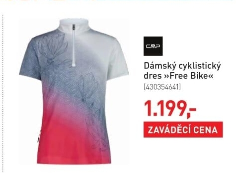 Dámský cyklistický dres CMP