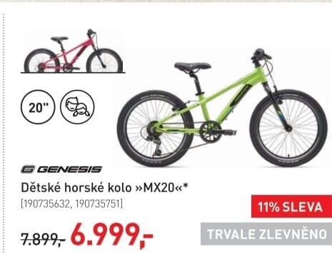 Dětské horské kolo MX Genesis