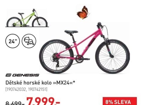 Dětské horské kolo MX Genesis