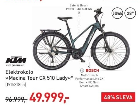 Elektrokolo Macina Tour KTM