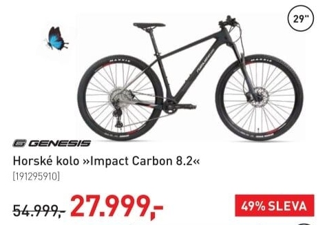 Horské kolo Impact Carbon Genesis