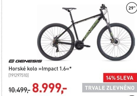 Horské kolo Impact Comp Genesis