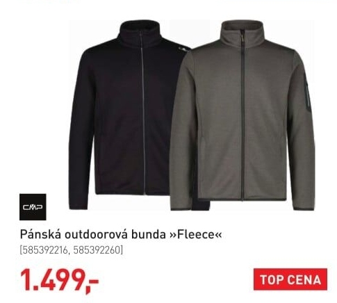 Pánská fleecová bunda CMP