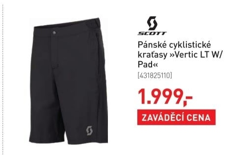 Pánské cyklistické šortky - kraťasy Scott