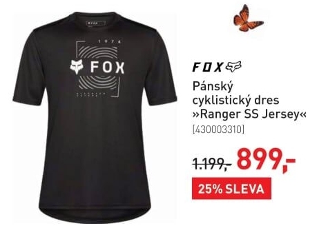 Pánský cyklistický dres Fox