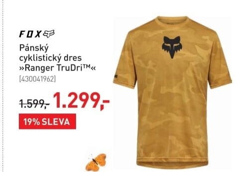 Pánský cyklistický dres Fox