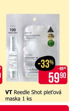 VT Reedle Shot pleťová maska 1 ks